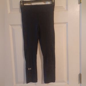 Girls Under Armor 'heat gear' active wear leggings